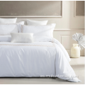 Hotel Luxury Ropa de cama Set Conjunto Algodón Blanco